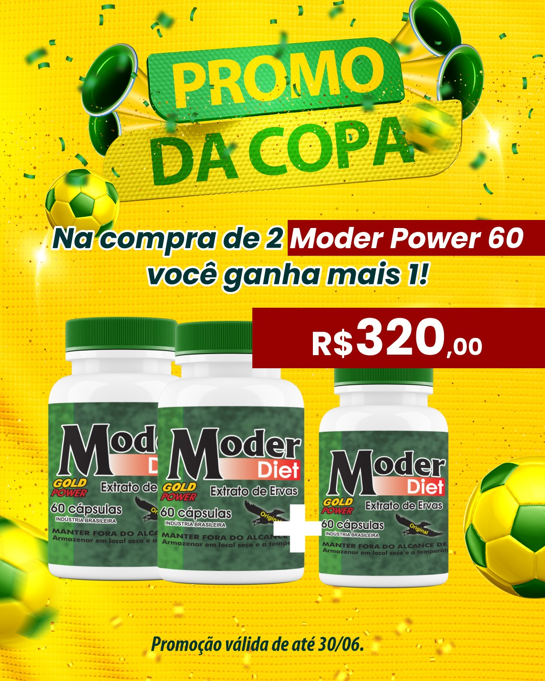 Promoção da Copa Moder Power 60