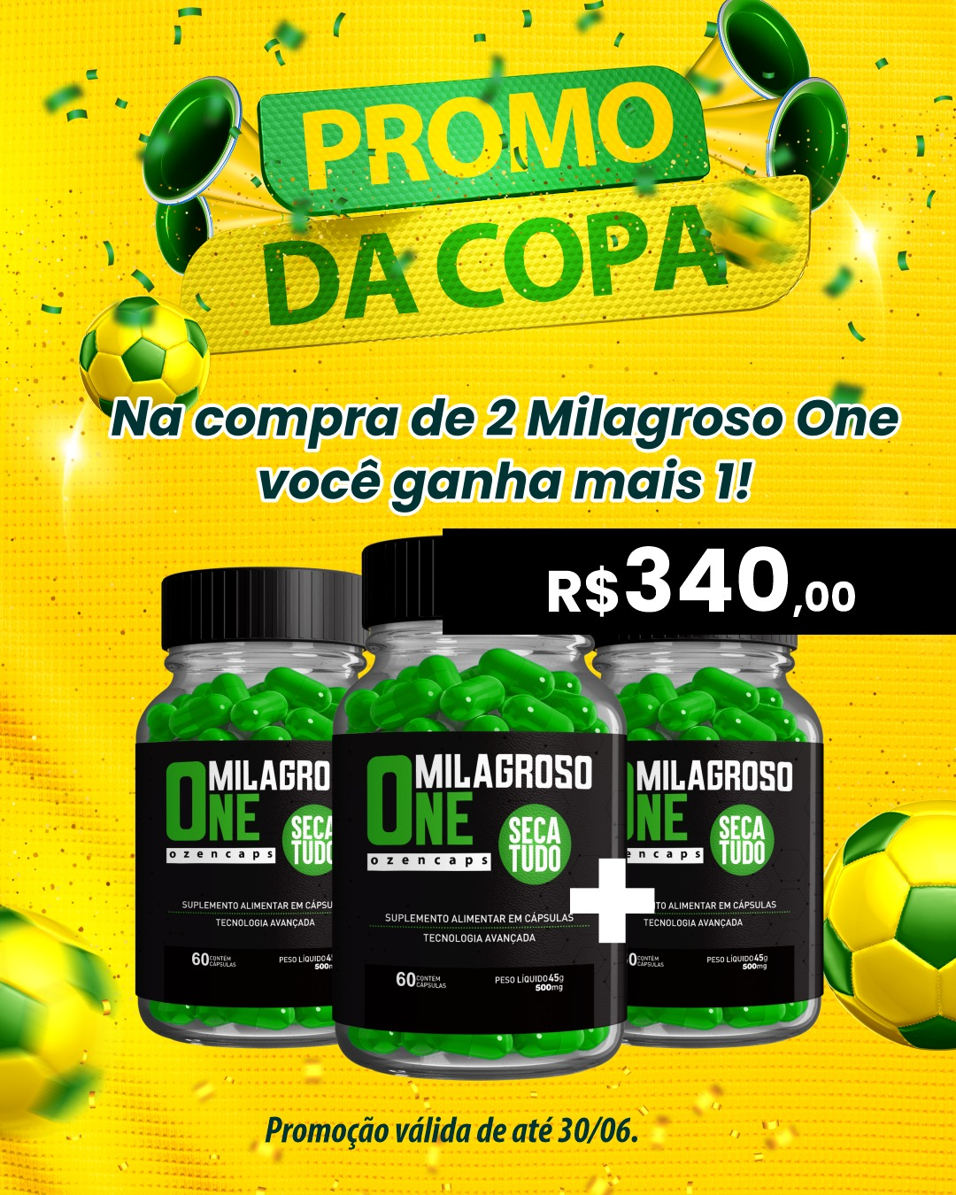 Promoção da Copa Ozencaps